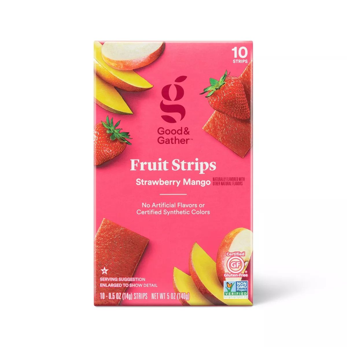 Strawberry Mango Fruit Strips - 5oz/10ct - Good & Gather™ | Target