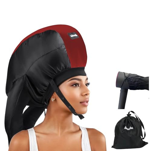Large Bonnet Hooded Dryer Attachment, Ideal Hair Diffuser for Curly Hair， Your Ultimate Solution - Spacious Capacity Blow Dryer Cap for Rapid Styling of Curls | Amazon (US)