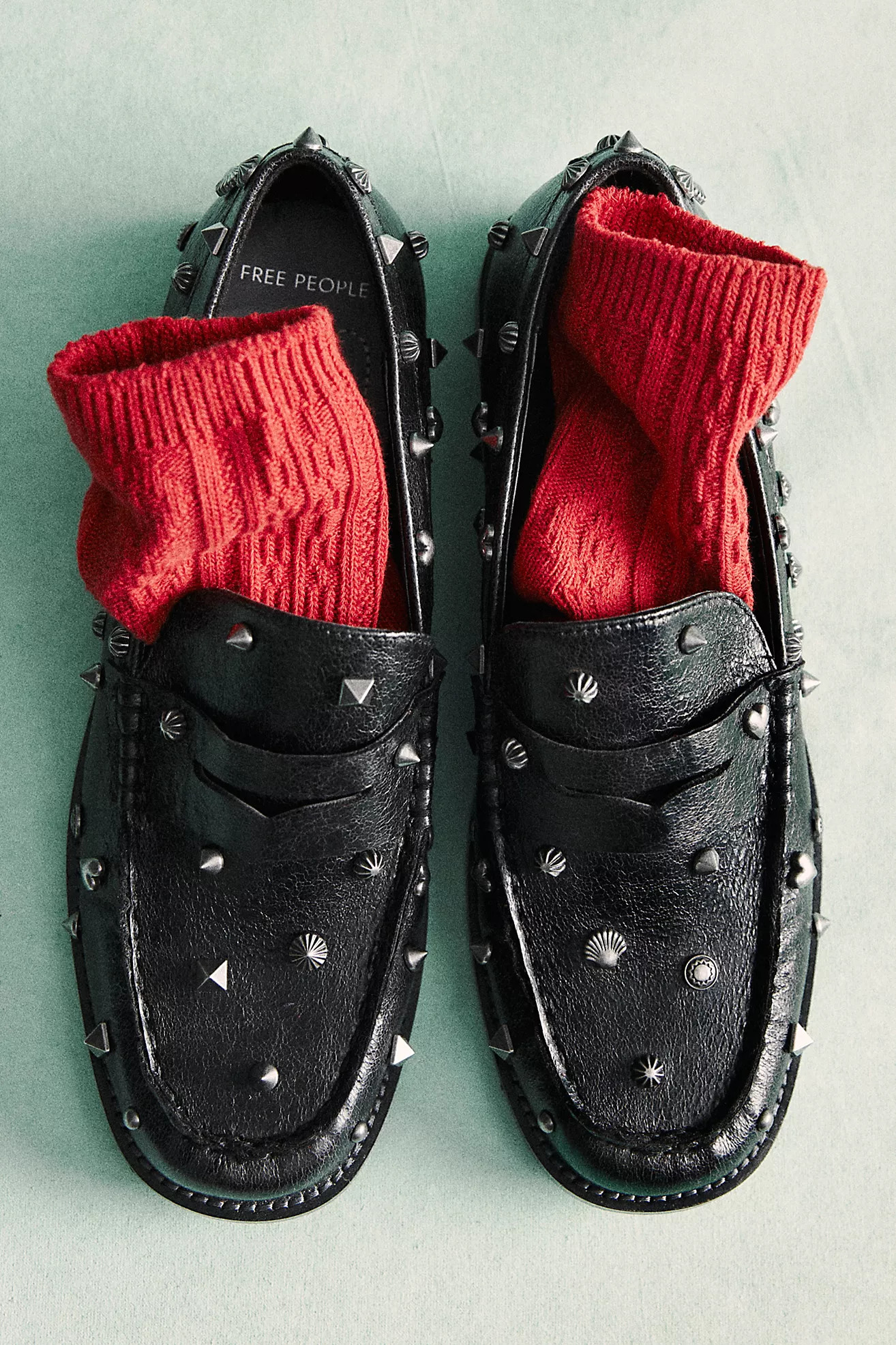 Suki Studded Loafers | Free People (Global - UK&FR Excluded)