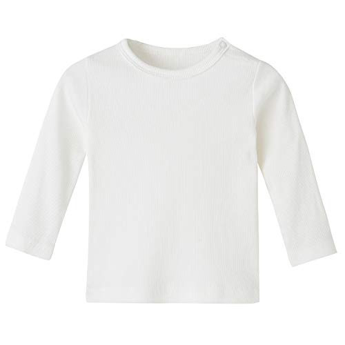 Enfants Chéris Long Sleeve Tee Shirt Baby Girl Boy 18 Months Cream White | Amazon (US)