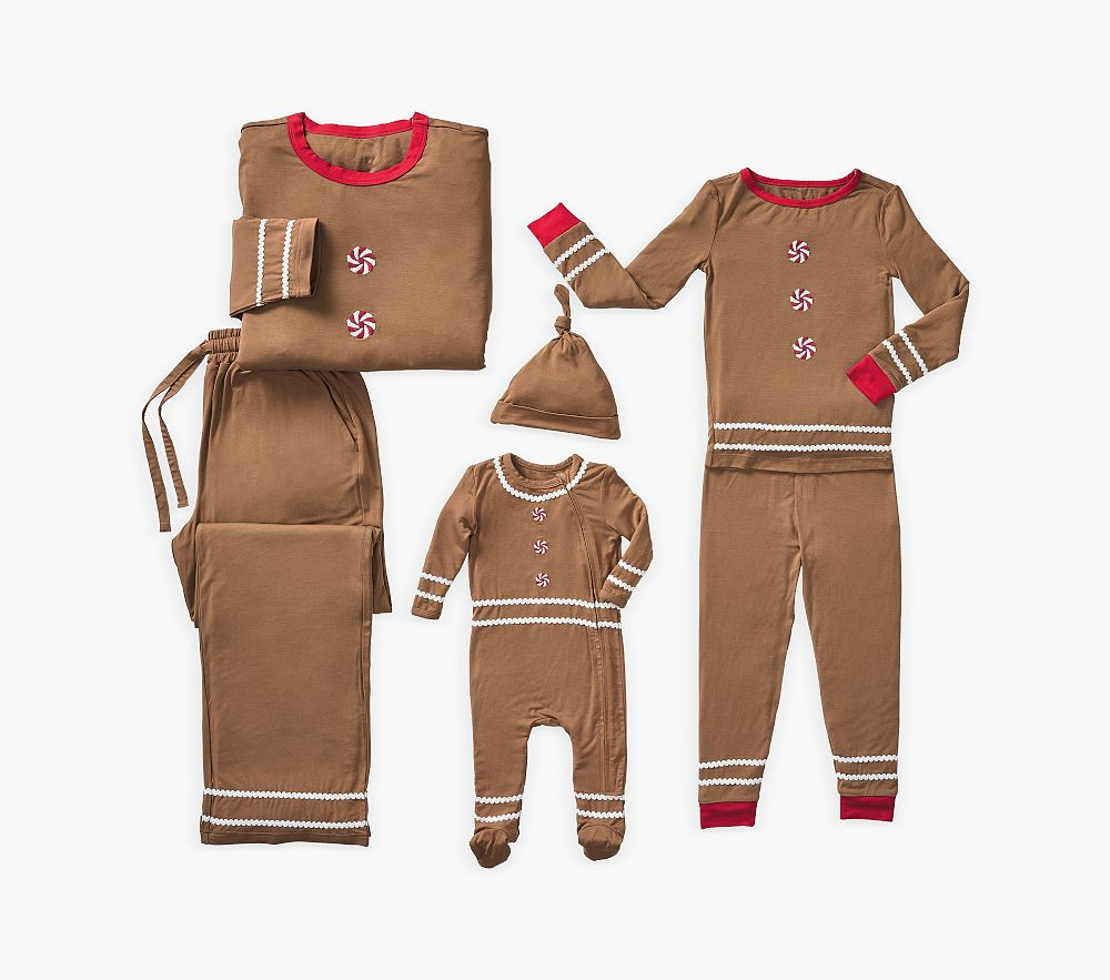Gingerbread Family Pajama Collection | Pottery Barn Kids