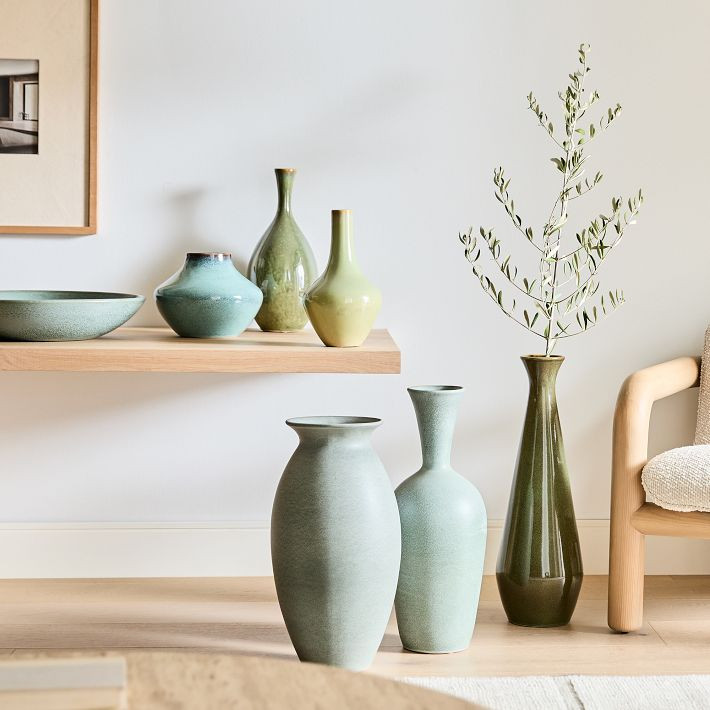 Glazed Ceramic Vases | West Elm (US)