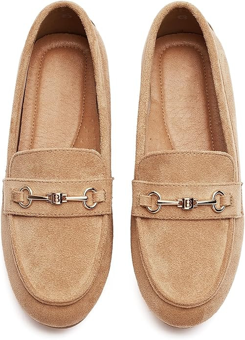 BGSTGUDS Women's Ladies Loafers Slip Ons Work Shoes | Amazon (US)