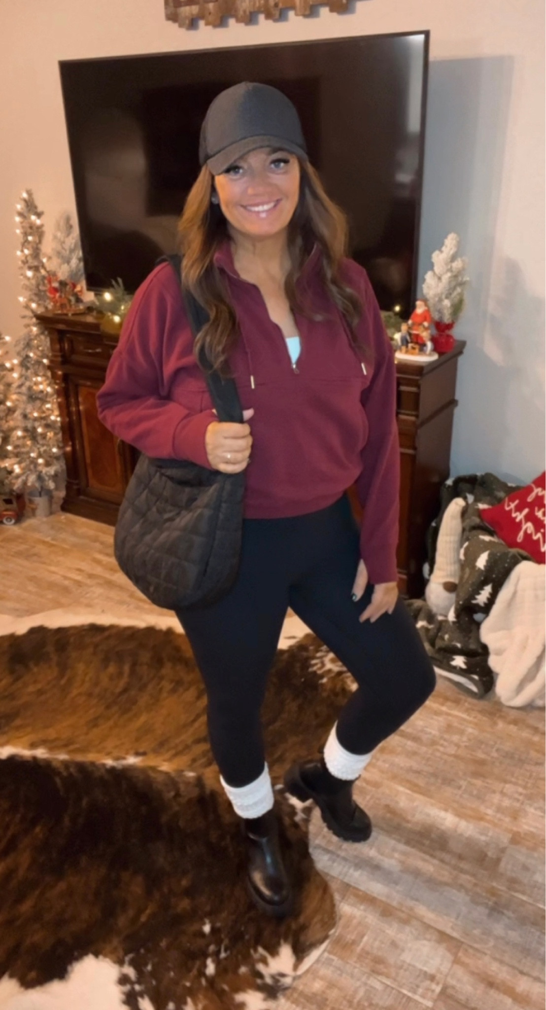 Cozy ootd, perfect for a movie night! 

#LTKHoliday #LTKSeasonal #LTKover40