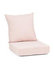 Made In Usa Outdoor Deep Seat Cushions With Contrast Cording Set | TJ Maxx