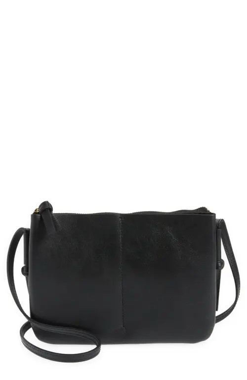 Madewell The Knotted Crossbody Bag in True Black at Nordstrom | Nordstrom