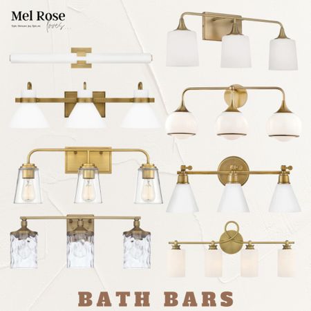 My favorite brass bathroom lights! Most of these come in 2 and 4 light versions as well! Plus free shipping 

Remodel
Renovation 
Bathroom upgrade
Home update
Bath bar

#LTKhome
