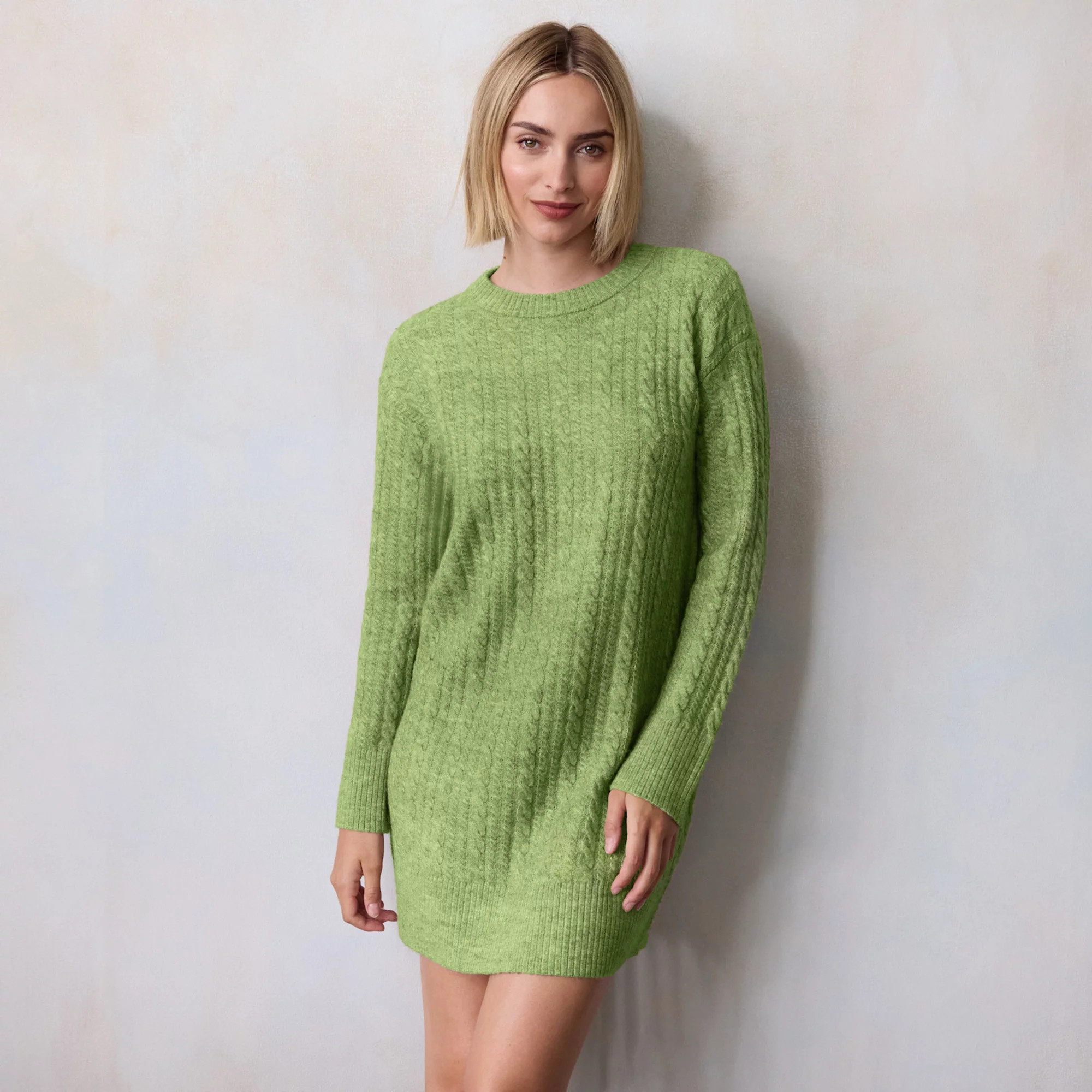 Women's LC Lauren Conrad Crew Neck Sweater Dress | Kohl's