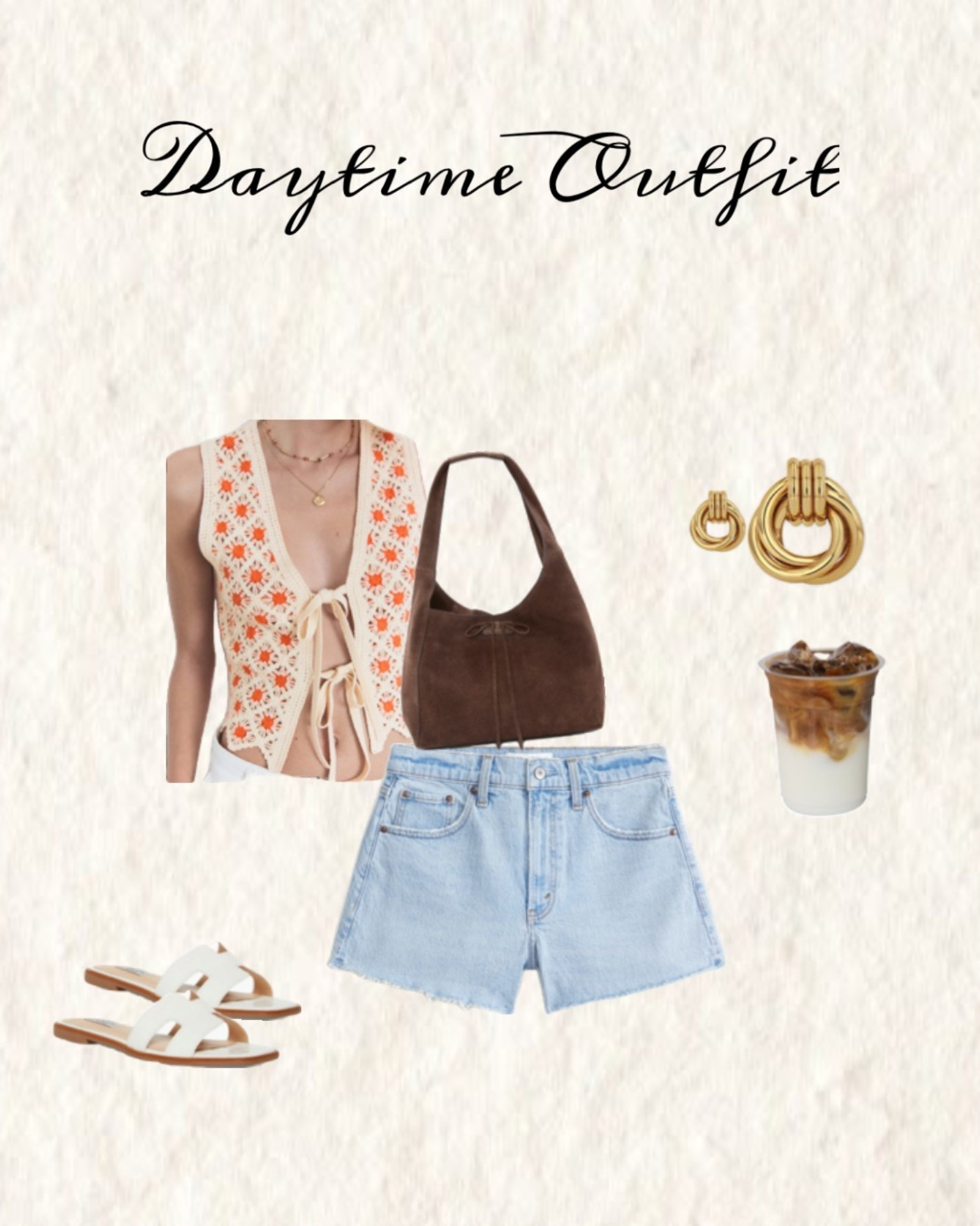 Cute daytime outfit

Crochet top, jean shorts, suede purse




#LTKStyleTip #LTKFindsUnder100 #LTKTravel
