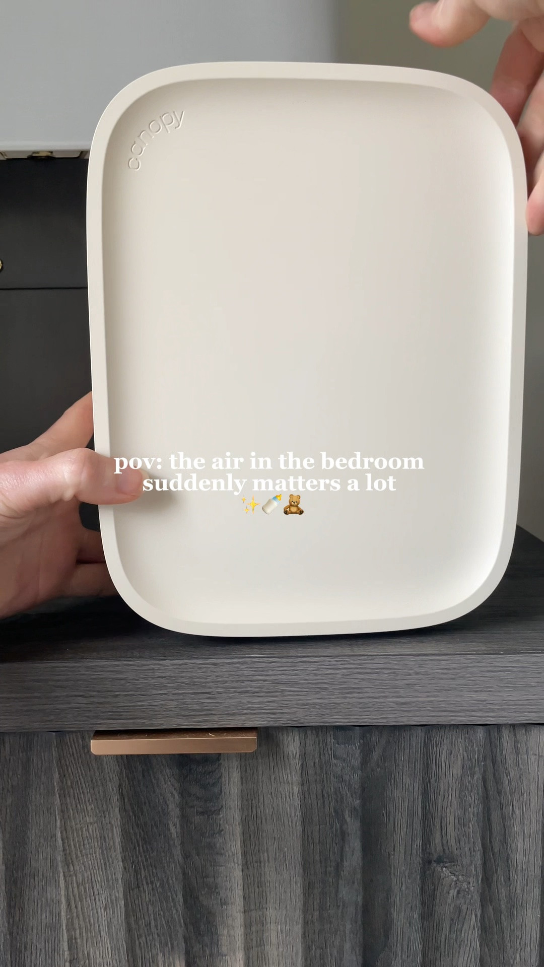 This bedside air purifier is such a nice addition to a kids room or nursery. It filters out dust, allergens, and everyday particles from the air.

#LTKHome #LTKmomlife #LTKBaby