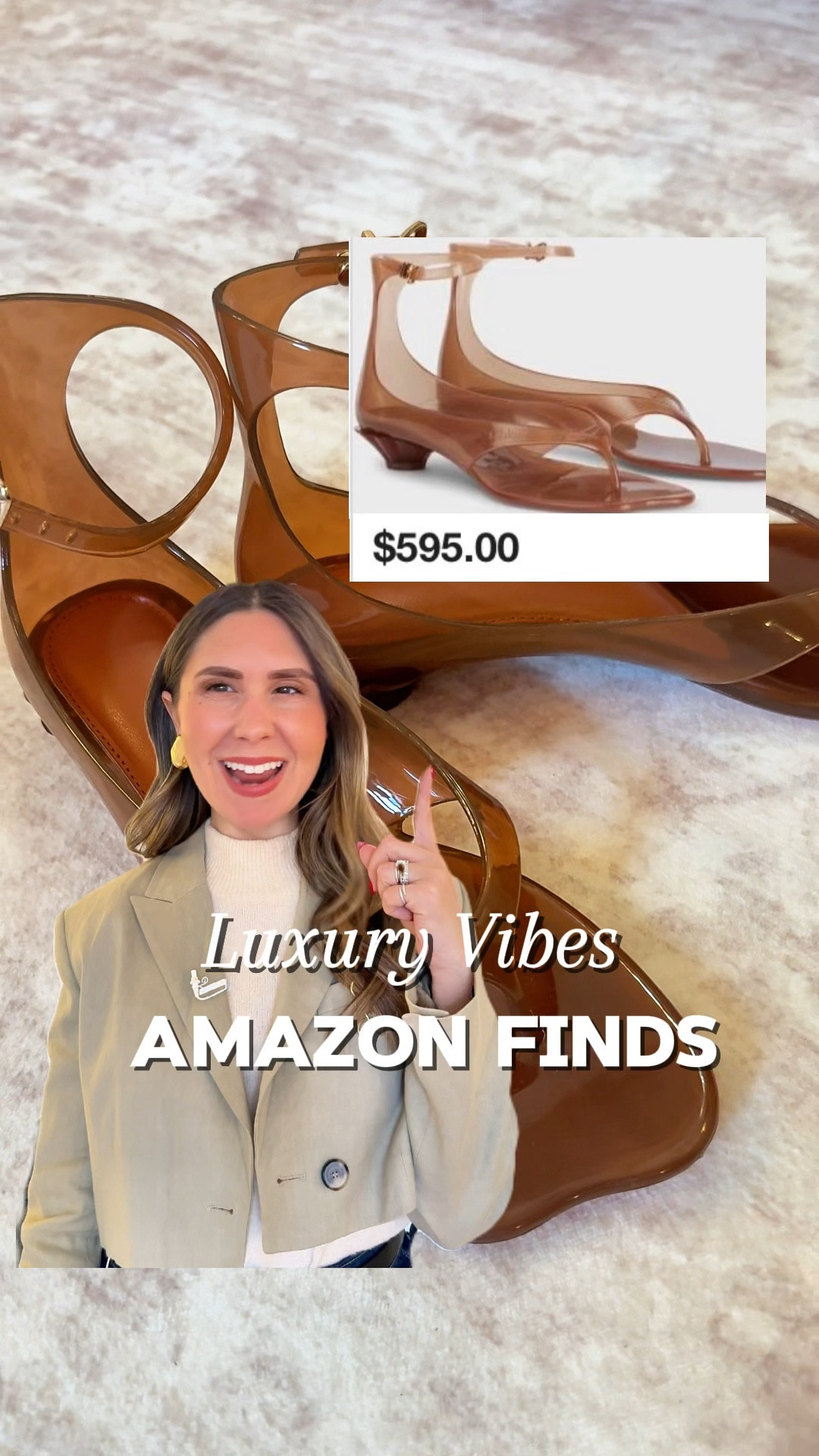 Designer like jelly sandals on Amazon! 

#LTKgrwm #LTKootd