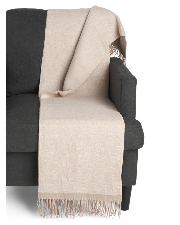 Made In Italy Linen Throw | TJ Maxx
