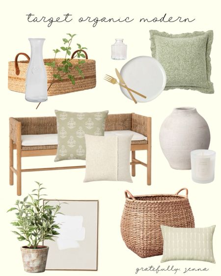 organic modern at target 🍃 
admiring a style that’s not quite my own, but absolutely loving the soft neutral hues 🤍  + hope you do too! 🥰

{Target home, target finds, target organic modern, target style target finds green home decor neutral decor target home style summer home spring home target home target finds target decor target home gratefullyjenna} 

#LTKhome