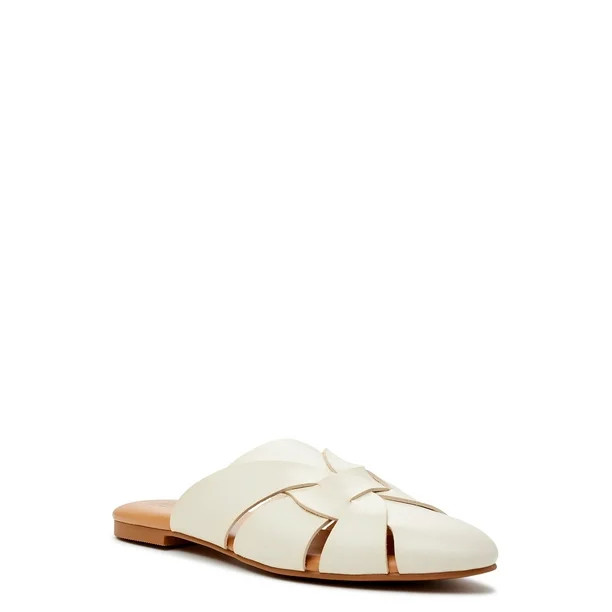 Time and Tru Women's Cut Out Mules - Walmart.com | Walmart (US)