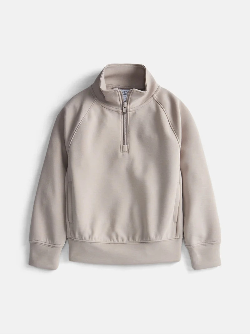 Athletic Works Boys Scubaknit Quarter Zip Pullover, Sizes 4-18 | Walmart (US)