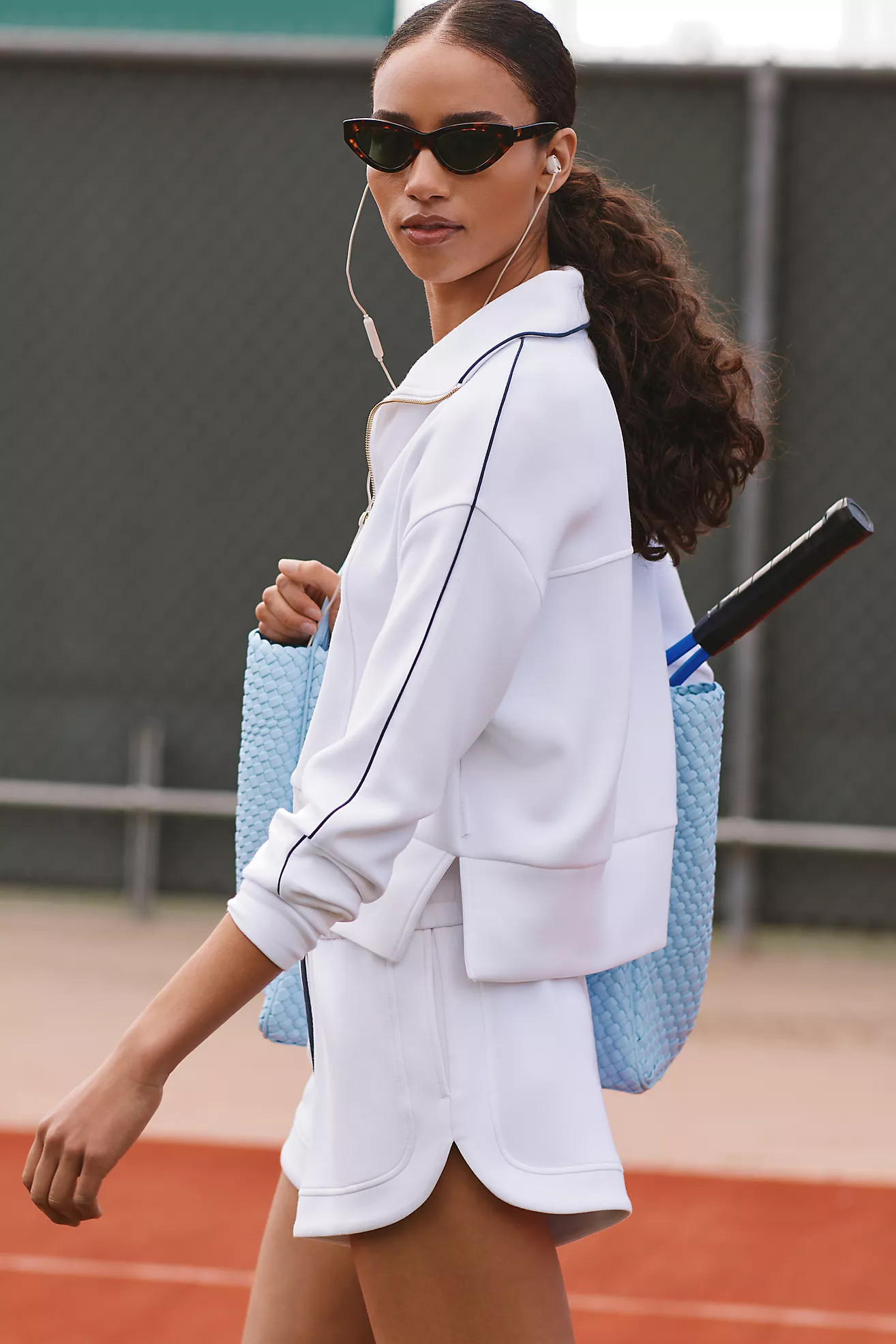 Varley Davenport Half-Zip Sweatshirt | Anthropologie (US)