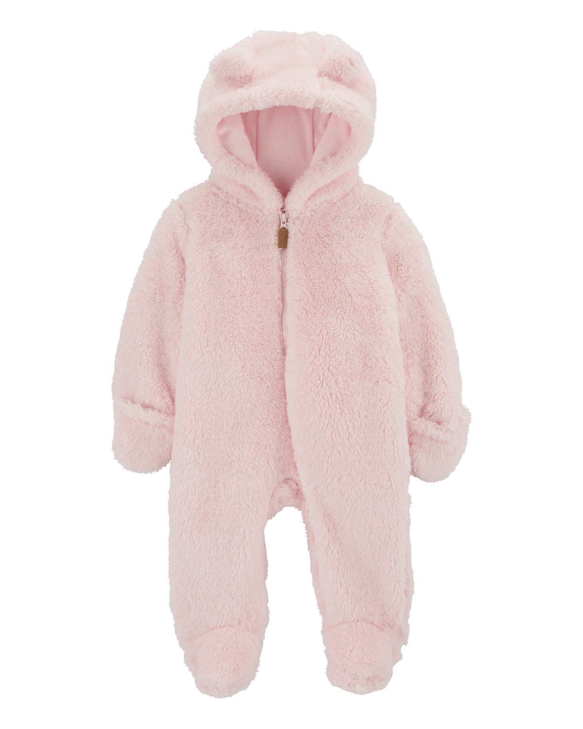 Baby Hooded Sherpa Jumpsuit | Carter's Inc