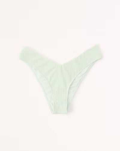 Women's Tall-Side High-Leg Cheeky Bottoms | Women's Clearance | Abercrombie.com | Abercrombie & Fitch (US)