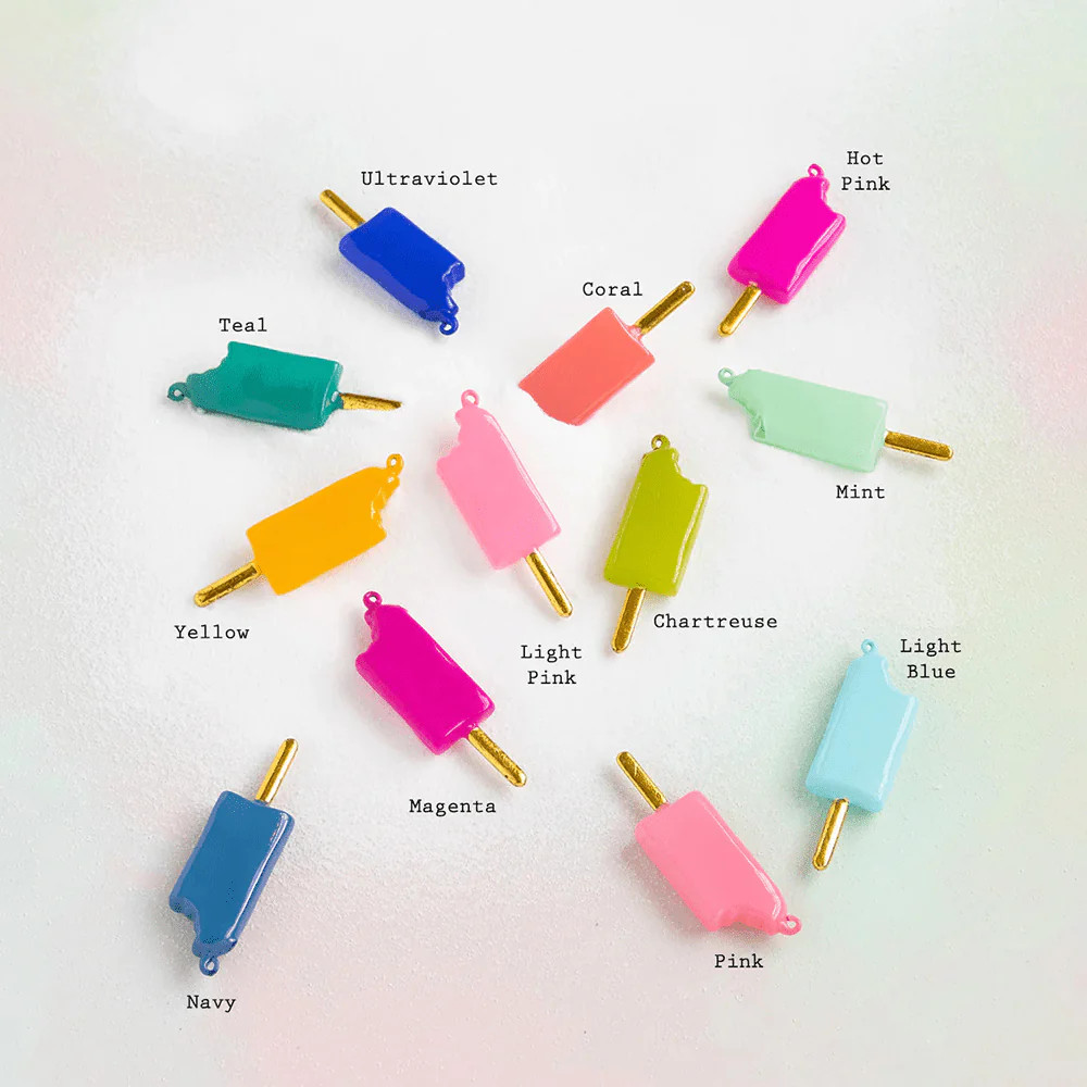 Glitterville Sugar Plum Popsicle Ornament - 12 Color Options | Shop Sweet Lulu