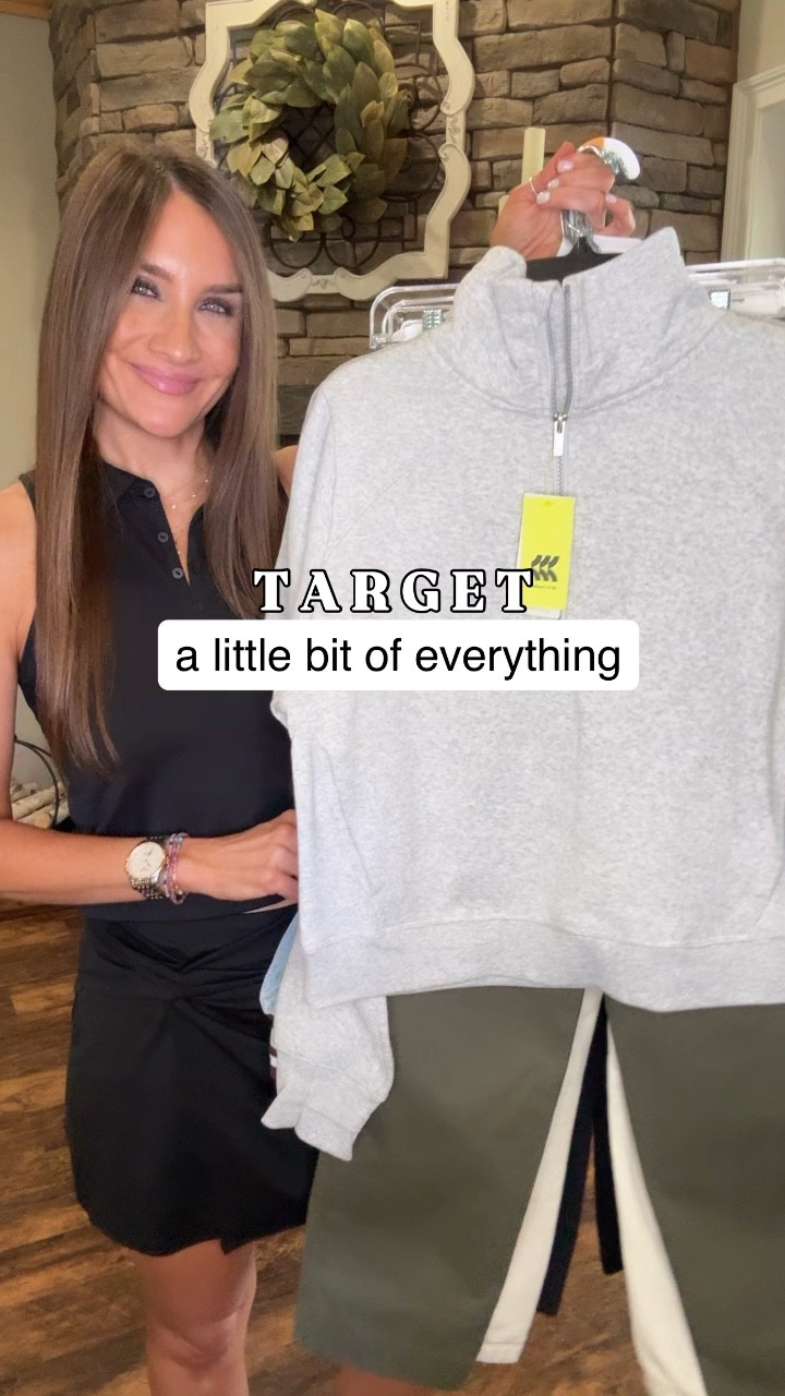 From athleisure to street style, this Target haul has a little bit of everything.

Medium half zip
Small joggers
4 chino pants
Medium knit tank
27 barrel jeans
Small cardi
Small open back tank
Small champion tee
Medium champion sweatpants 

#targetdoesitagain #everydayoutfit #comfystyle #comfycasual #everydaycasual #targetforthewin #falloutfitideas #falloutfitinspo #falloutfit #momstylelife #everydaymom #athleisurestyle #athleisurewear #athleisurelook #bestjeans #barreljeans #datenightoutfit 

#LTKStyleTip #LTKSeasonal #LTKFindsUnder50