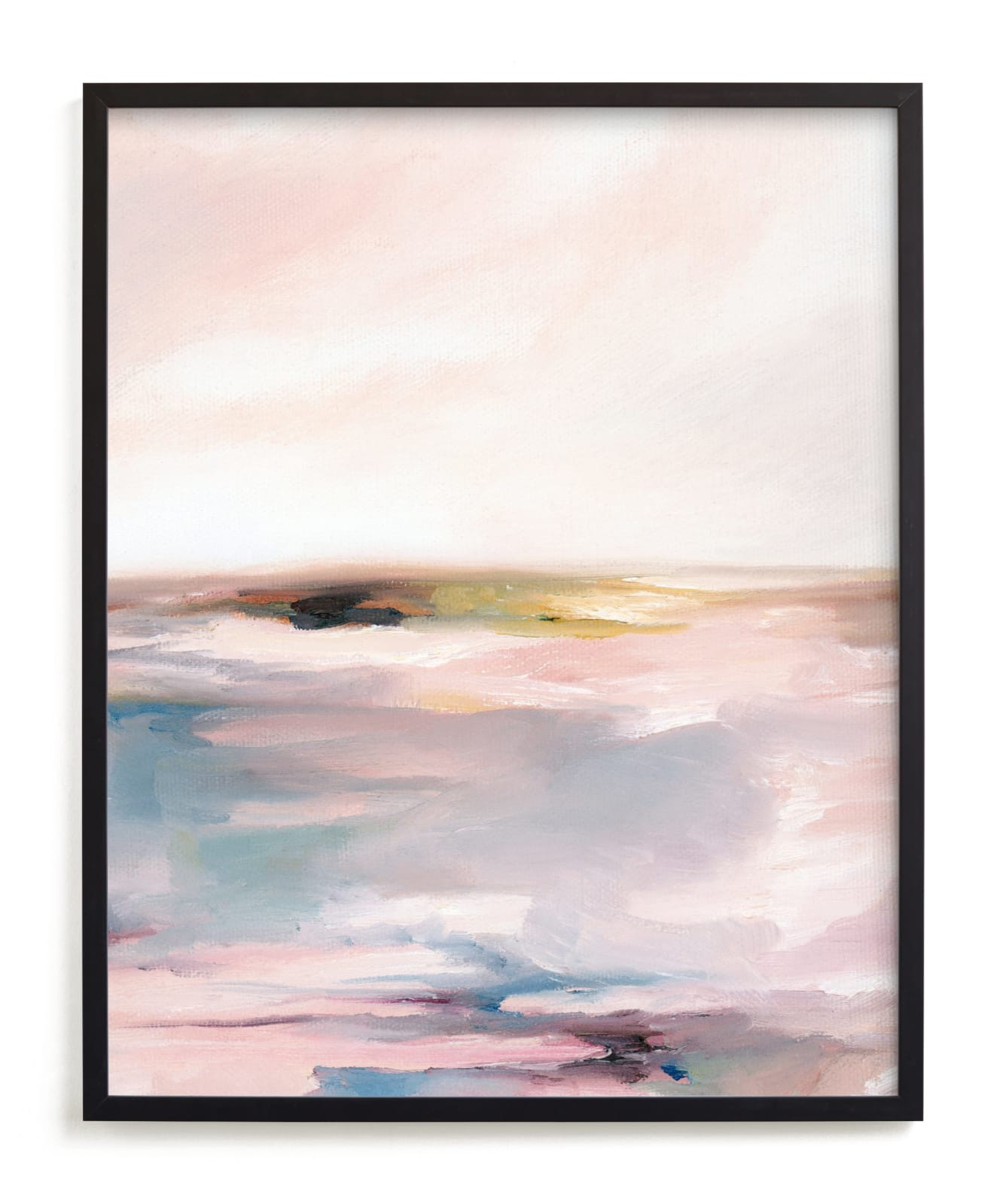 "Sweeping Azure II" - Painting Limited Edition Art Print by Nicoletta Savod. | Minted