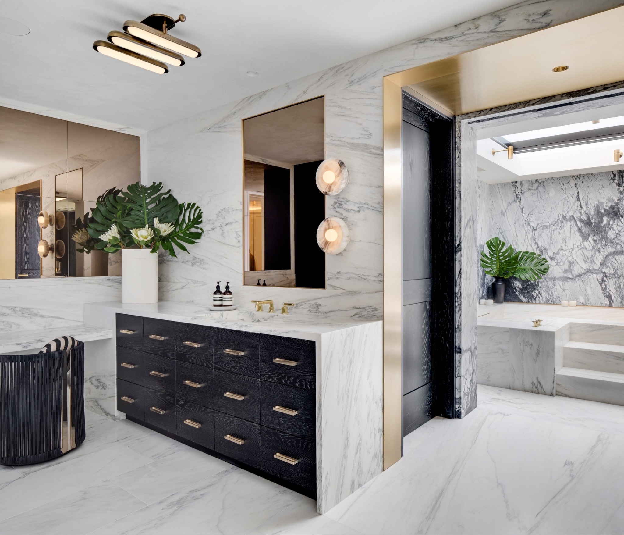 Greenery in a room makes all the difference. Add vases with palm leaves to create a beautiful home decor space  

#LTKMostLoved #LTKhome #LTKover40