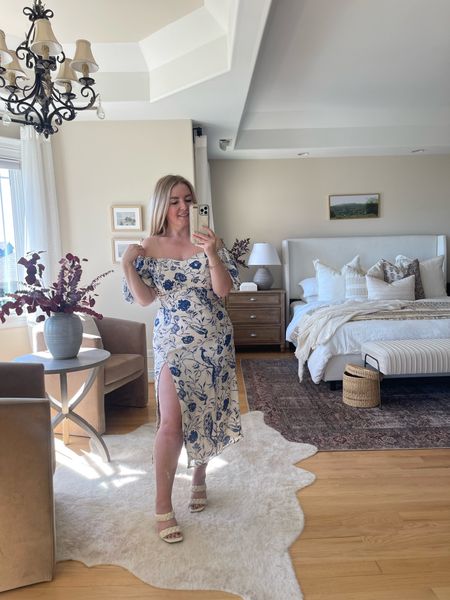 Just got this dress in the mail and had to try it on! So beautiful, the design and the fit! 

Follow @mrs.vesnatanasic on Instagram for more fashion & home finds.

Bedroom, dress, accent table, bench, rug, throw blanket, dresses, spring dress, summer dress, vacation outfit, resort wear, wedding guest dress, 

#LTKmidsize #LTKwedding #LTKbump
