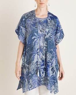 Palm-Print Kimono | Chico's