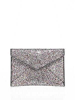Leo Glitter Leather Envelope Clutch | Saks Fifth Avenue