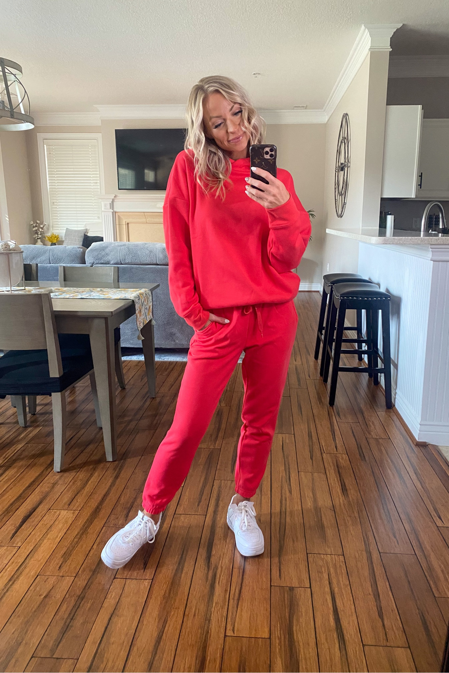 Go-To Sweat Set! Wearing color strawberry. Softest set I’ve ever owned! 

@fabletics #moveinfabletics #fableticspartner #myfabletics

#LTKfit #LTKstyletip #LTKunder100