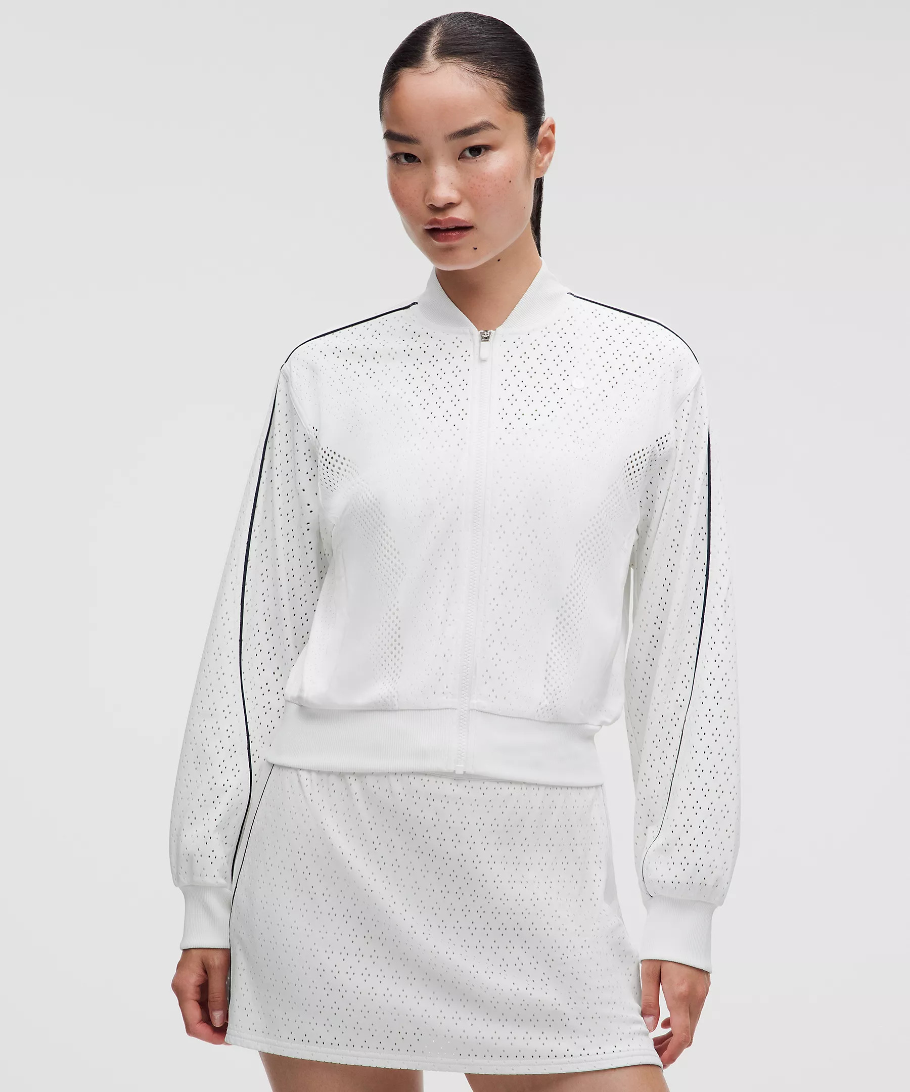 Ace Advantage Knit Mesh Tennis Jacket | Lululemon (US)