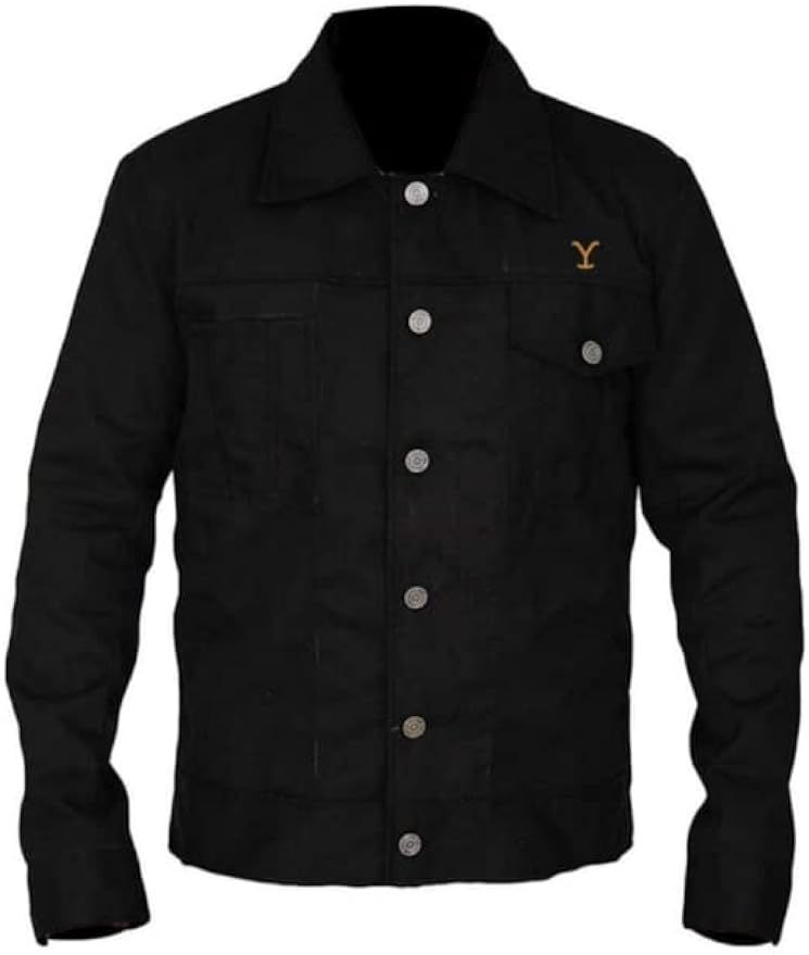 Men's Black Cotton Jacket | Rip Wheeler Black Jacket | Amazon (US)