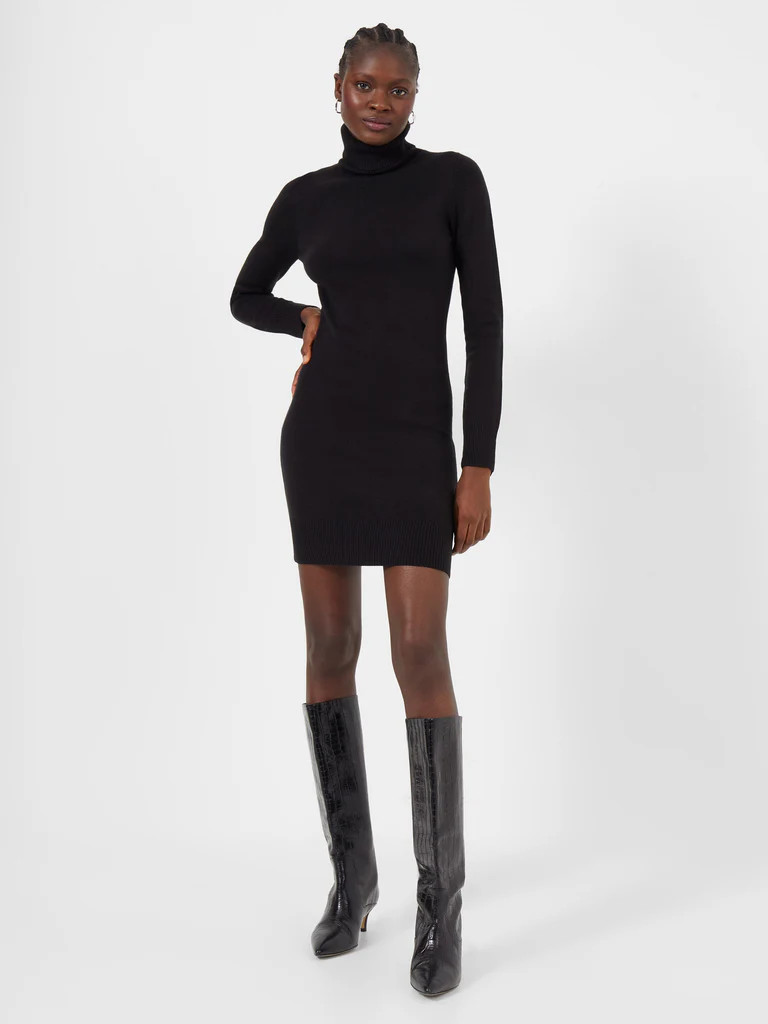 Babysoft Roll Neck Mini Dress | French Connection (UK)