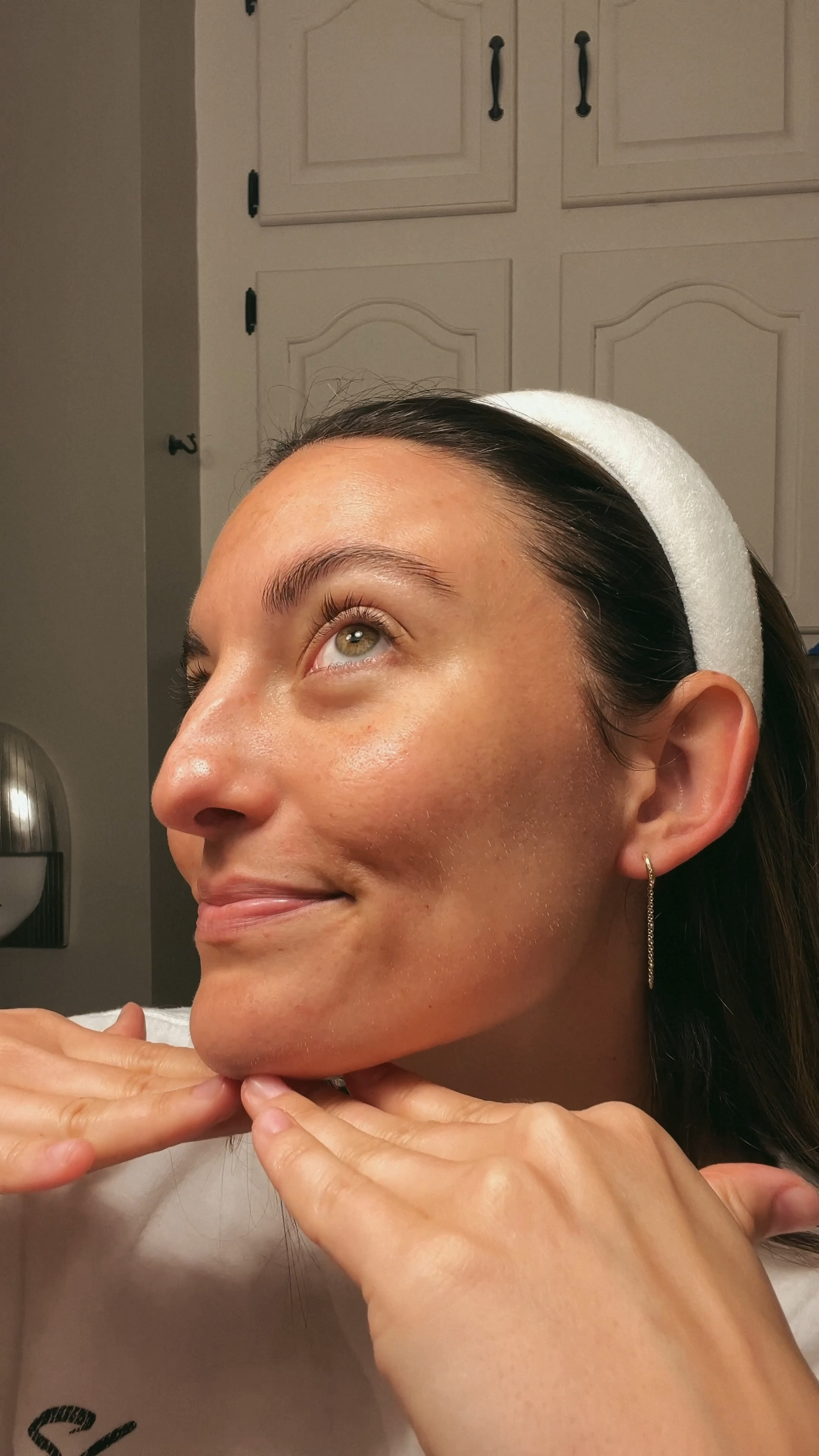 Easy Morning Skin:
- water cleanse 
- toning pads 
- vitamin c 
- hydrating serum 
- lotion 