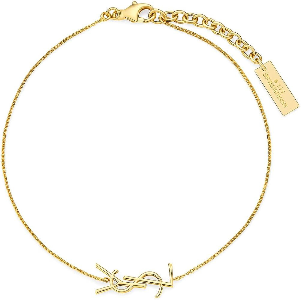 Elegant Gold Initial Bracelet for Women – 18K Light Luxury Personalized Chain with Letter Charm... | Amazon (US)