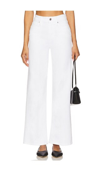 FRAME Le Slim Palazzo Jeans in White. - size 30 | Revolve Clothing (Global)