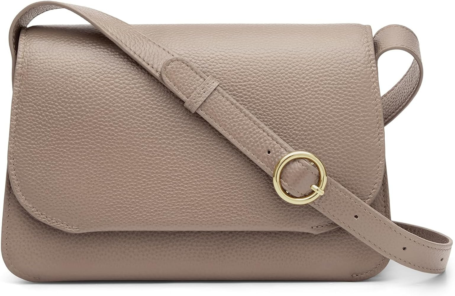 Kattee Leather Crossbody Bags for Women Trendy, Designer Ladies Shoulder Purses | Amazon (US)