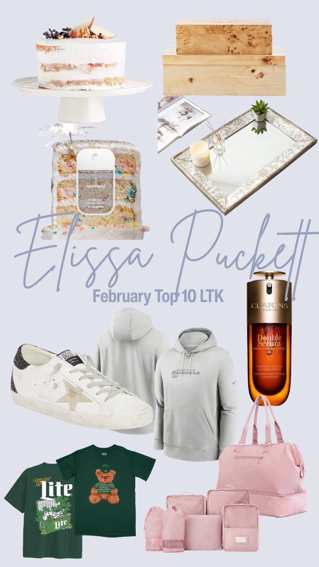Headline: February Top 10 Recap 🏆
The results are in! It’s always so interesting to see what made the list, it was a total mix of home decor, my go-to skincare, and a few specific favorites for the guys.
• 👟 The Shoes: The only footwear that made the cut, because they’re that good, and a fun splurge!
• 💙 For Him: That Seahawks favorite you guys loved.
• 🏠 Home & Beauty: The daily staples that are neutral and perfect seasonally.
• ✈️ Travel: The luggage staples that gets use over and over!

@beistravel

#Top10 #FebruaryFavorites #MonthlyRoundup #Seahawks #GoldenGoose #Beis #travel #collegestudents



#LTKMens #LTKHome #LTKBeauty