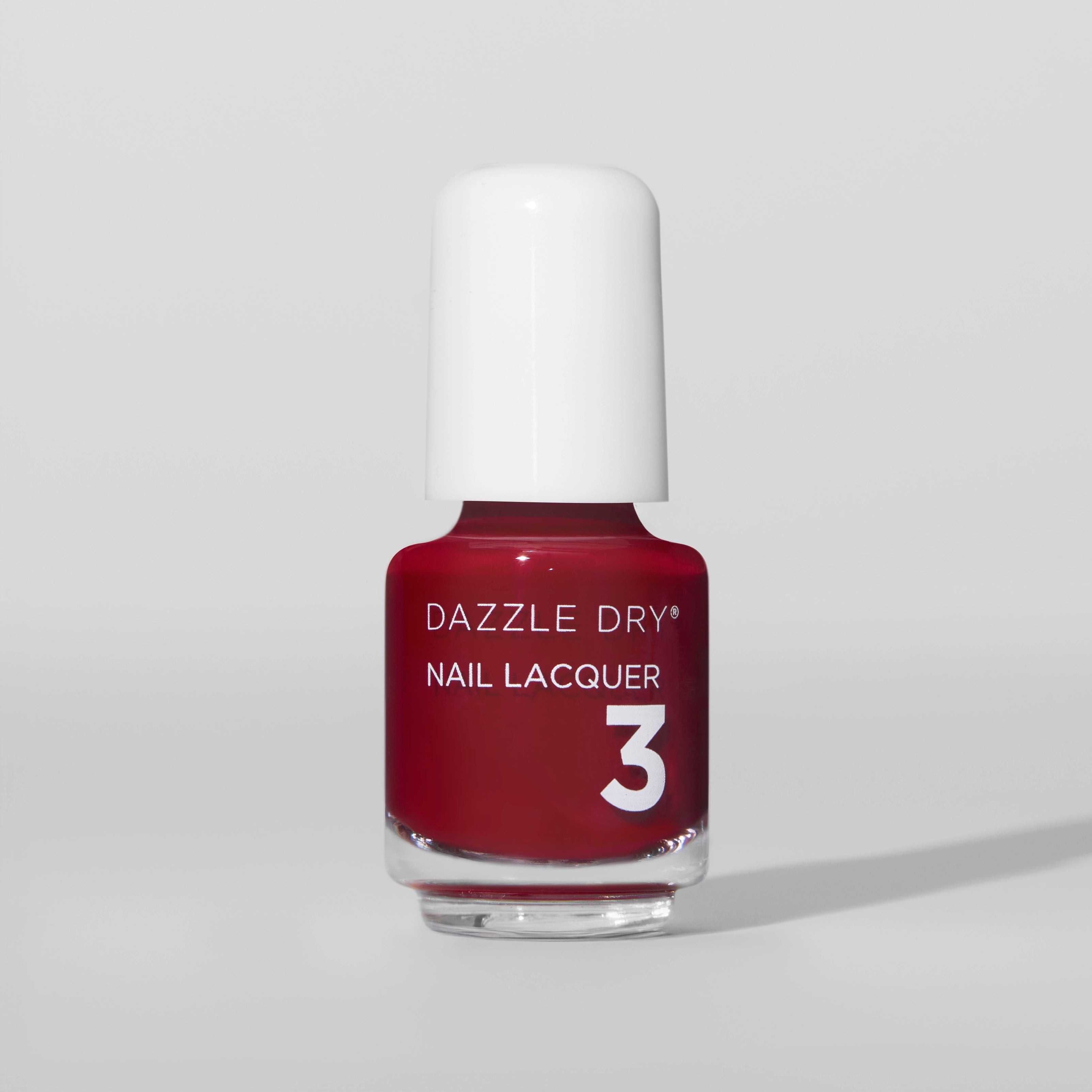 Fast Track Cherry Mini – Nail Lacquer by Dazzle Dry | 0.17 fl oz | Dazzle Dry