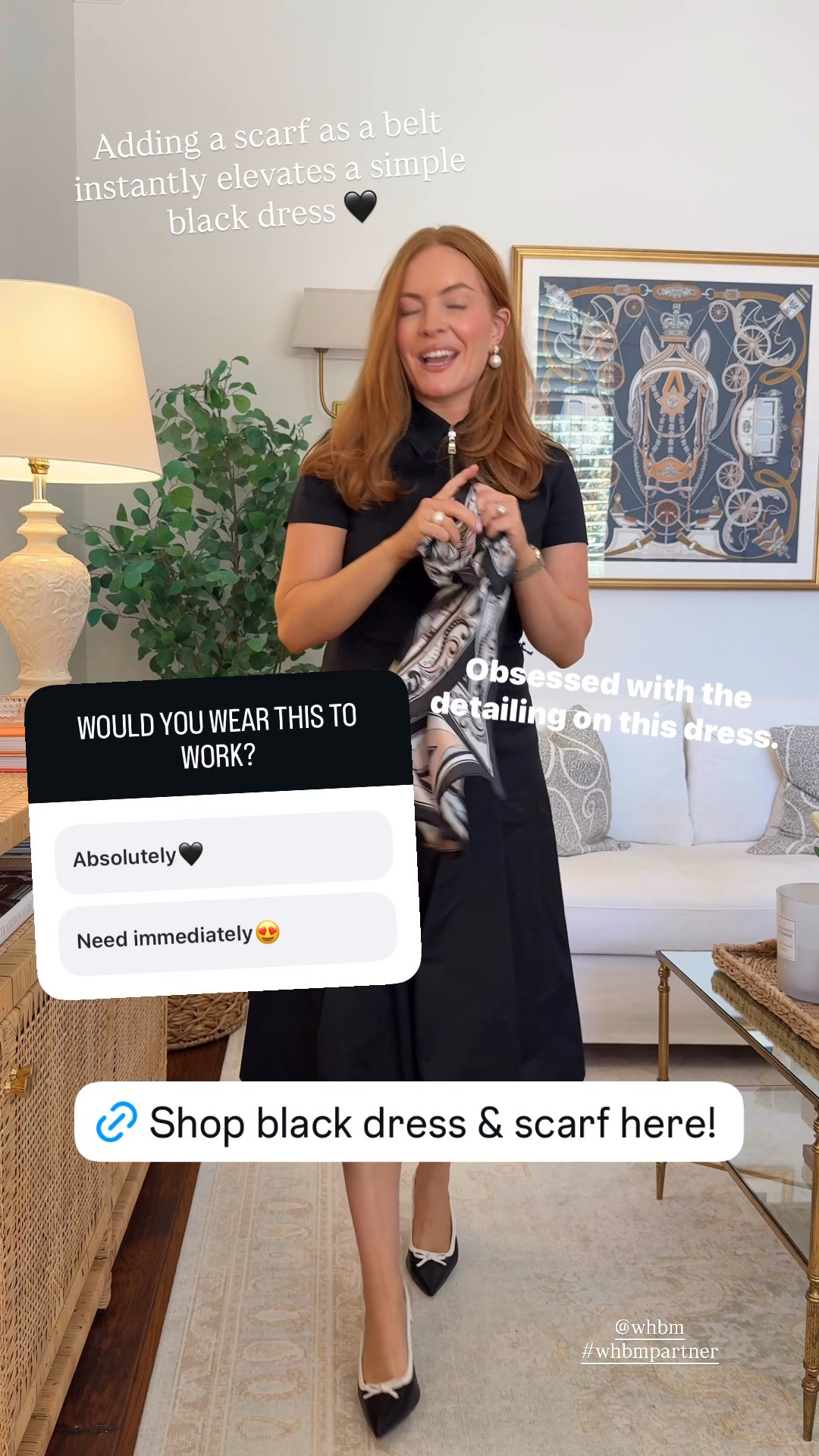This black dress is the kind of piece you’ll wear on repeat because it can be styled so many different ways ✨ Adding the scarf as a belt instantly makes it feel elevated and gives the dress shape while still keeping it effortless.

Perfect for:
Office days, client meetings, work dinners, or even date night with a quick shoe swap.

Why you need it:
It’s one of those timeless pieces that always looks polished but takes zero effort to style 🙌

#workwearstyle #summerworkwear #officeoutfit #businesscasual #whbm

#LTKmomlife #LTKootd #LTKWorkwear