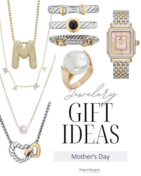 Mother’s Day gift ideas!! For the jewelry lover!! These gorgeous pieces are classics she can wear over and over. Save or splurge I have a mix here for everyone 

#LTKGiftGuide #LTKstyletip #LTKSeasonal