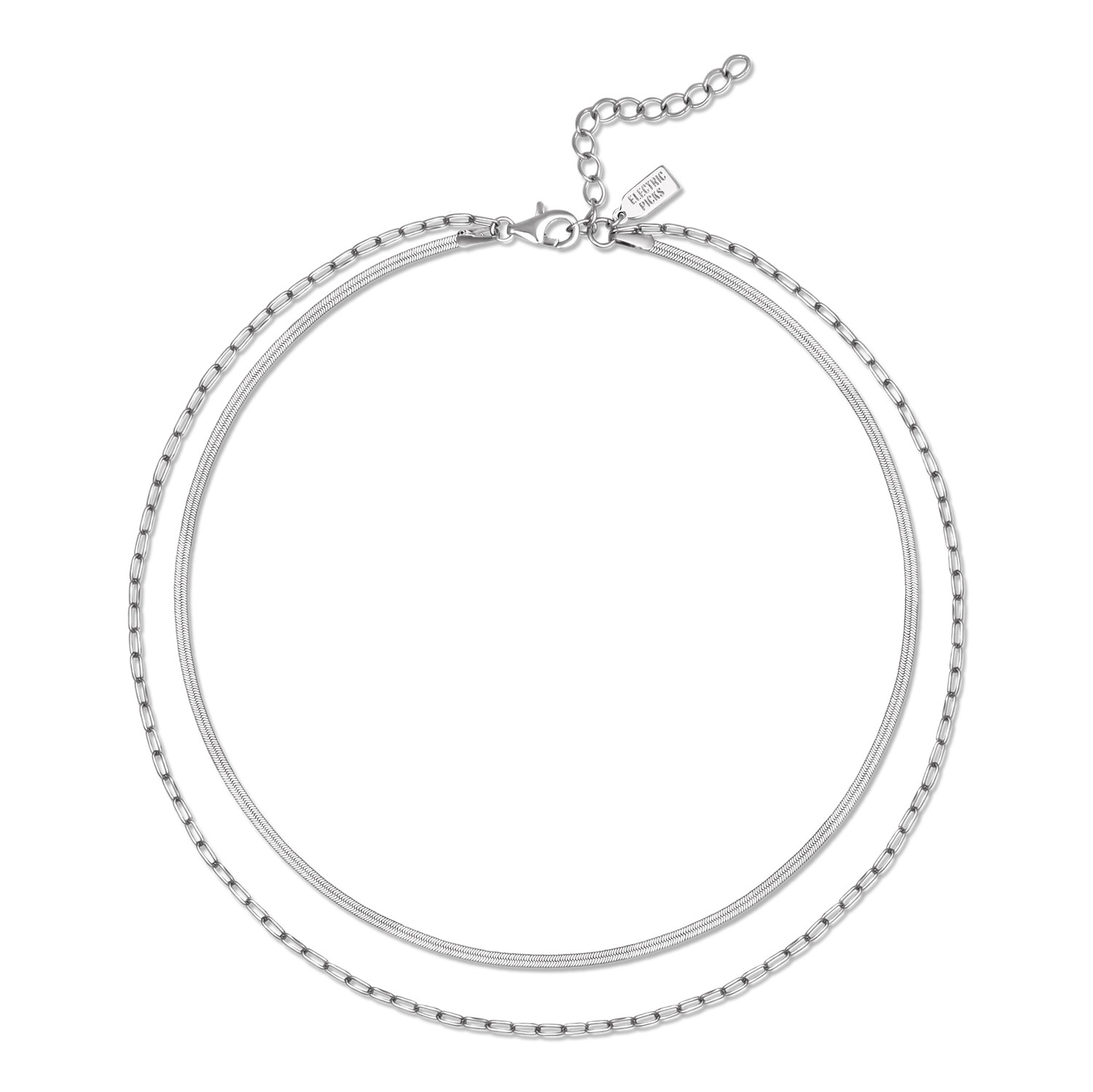 2 Chains Necklace | Electric Picks Jewelry