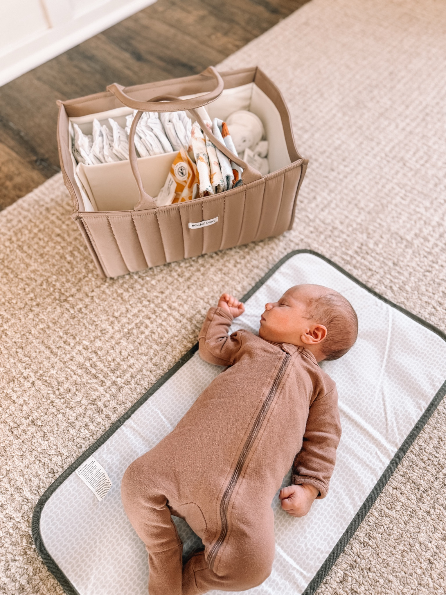 This diaper caddy is used all day everyday and I love having the travel changing pad to move around the house. Easy to throw in the diaper bag too!

Baby just haves 
Newborn favorites
Newborn must have 
Baby registry 

#LTKBump #LTKItBag #LTKBaby