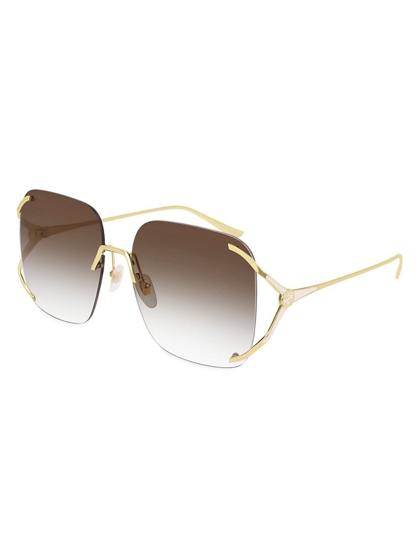 Fork 60MM Round Sunglasses | Saks Fifth Avenue