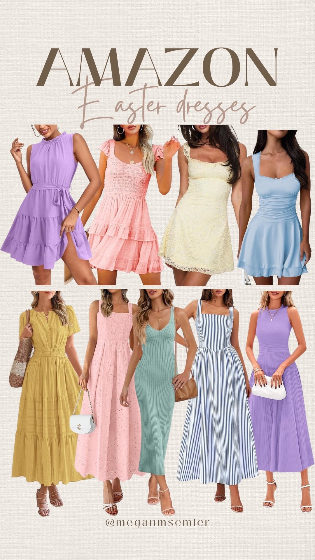 Amazon Easter dresses 

#LTKSeasonal #LTKootd #LTKgrwm