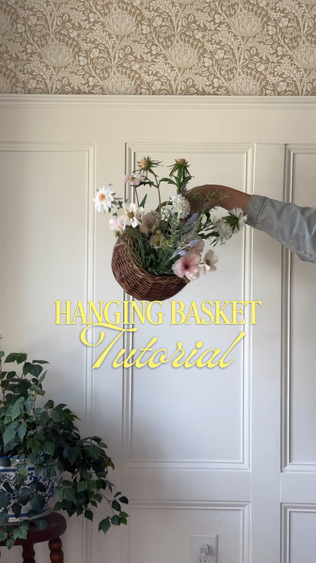 Turns out hanging baskets aren’t just for porches anymore 🤭🌿
Took one little basket, added some florals, and suddenly our greenhouse door feels like the cottage garden of my dreams.

Proof that sometimes the charming details are the simplest ones ✨

#LTKHome
