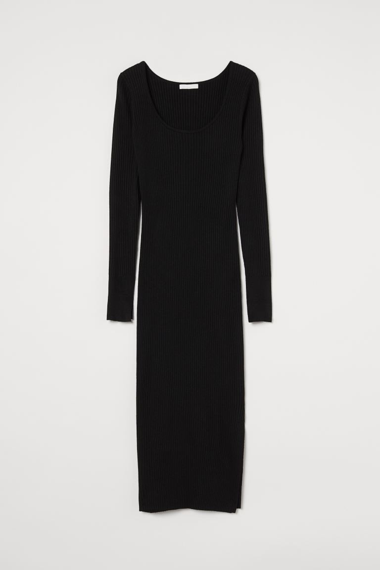 Rib-knit dress | H&M (UK, MY, IN, SG, PH, TW, HK)