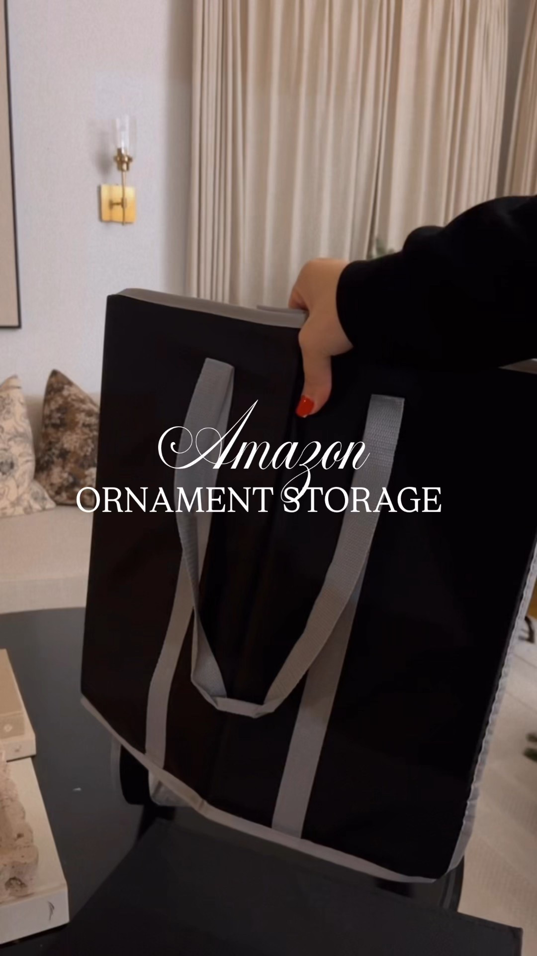 Ornament Storage Solution..stored up to 128 3” ornaments
#amazon #ornaments #amazonmusthave #amazonfinds #organizedhome

#LTKHome #LTKSeasonal #LTKFindsUnder50