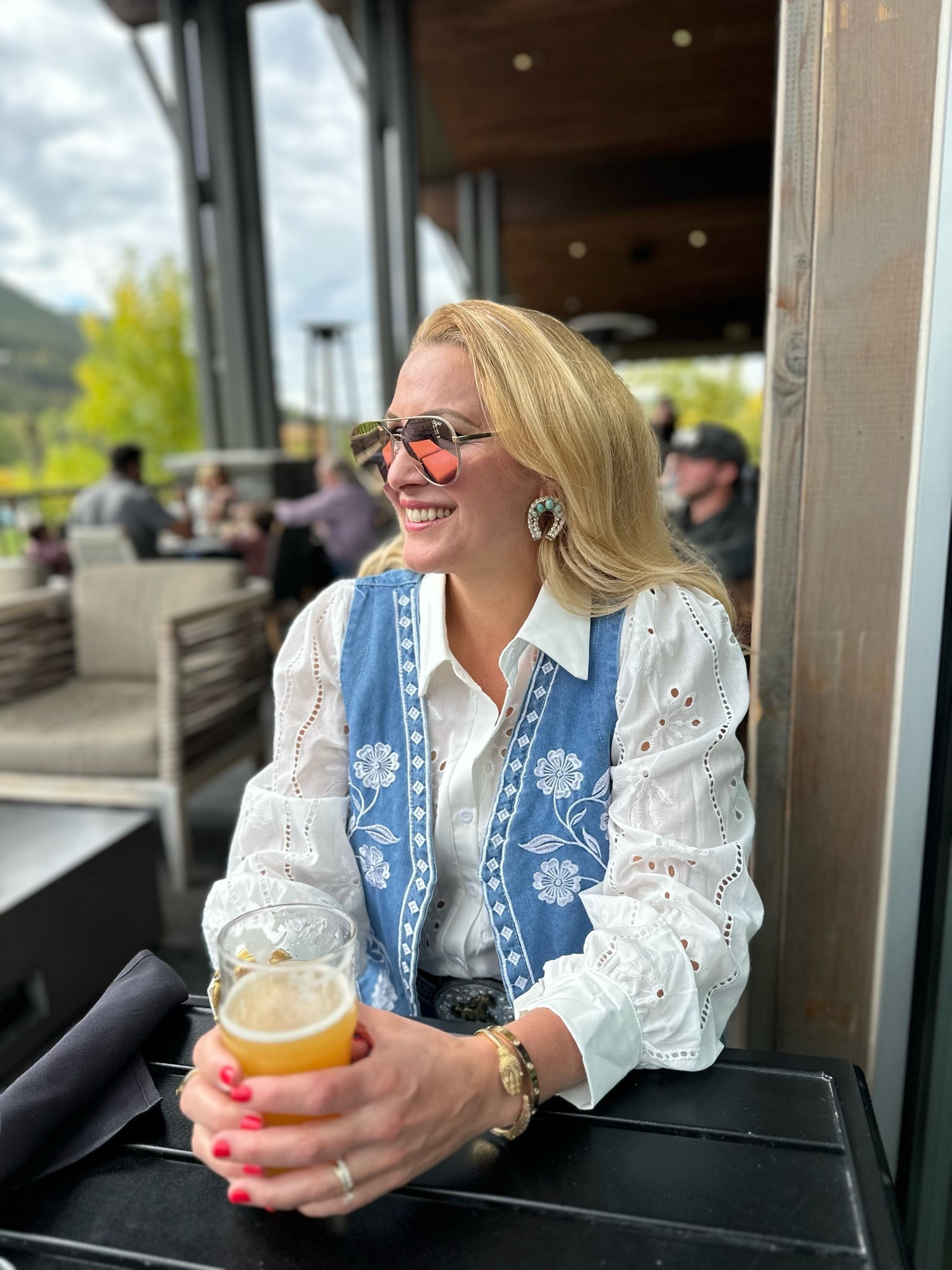 Love these accessories for Fall. My Elizabeth Cole earrings and bracelet complete my country western look in Jackson Hole, Wyoming!

#LTKSeasonal #LTKOver40 #LTKTravel #LTKgrwm #LTKootd #LTKMidsize #LTKU #LTKWorkwear