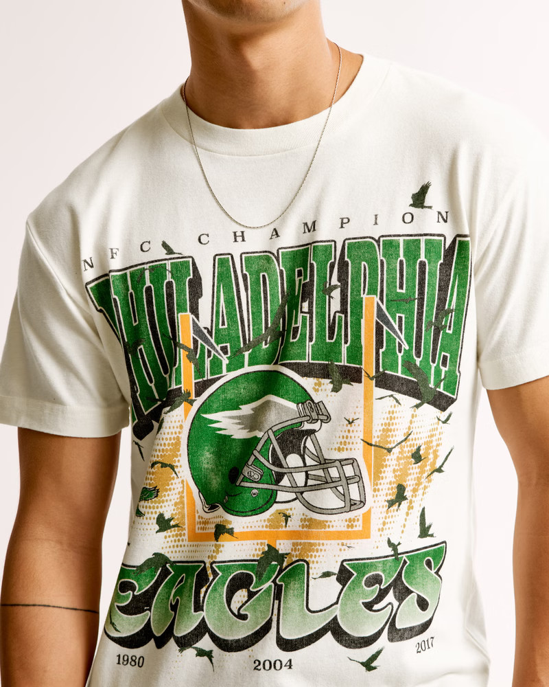 Philadelphia Eagles Graphic Tee | Abercrombie & Fitch (US)